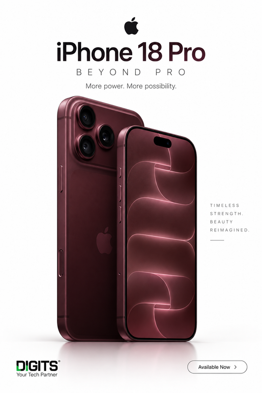 Apple iPhone 18 Pro – 256GB / 512GB | 12GB RAM