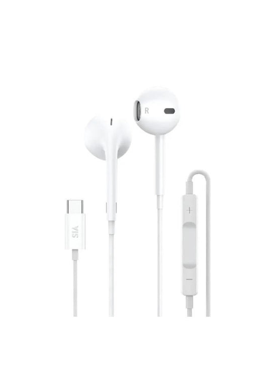 SIA (BK-Sl-C-IOSPHONE) Sound Link Type-C Earphones For Iphone 15/16 White