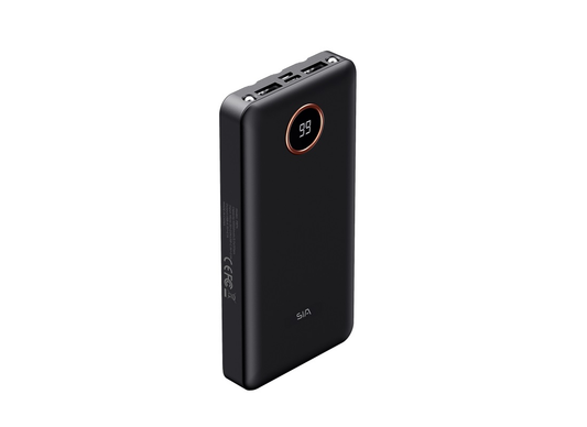 SIA PB301 Power Bank 10000mAh With 3 Cable Black