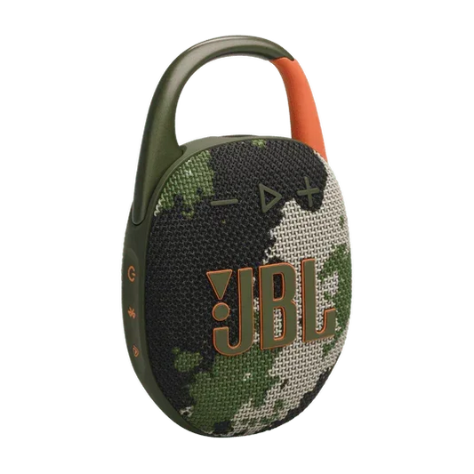 JBL Clip 5, Portable Bluetooth Speaker, Water/Dust proof IP67 - Squad