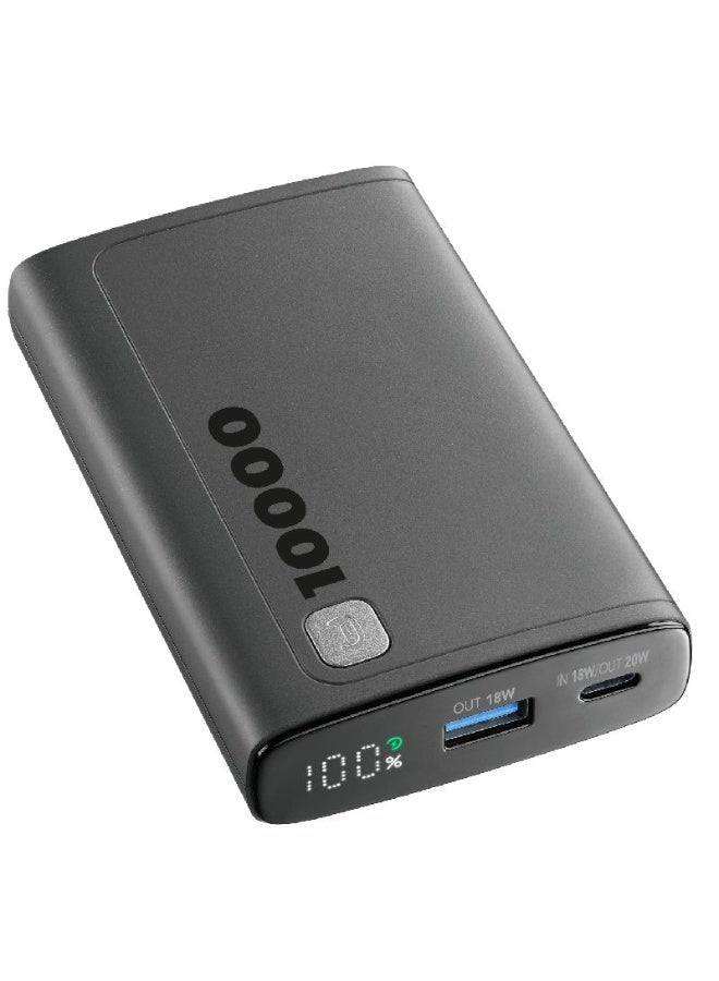 Cellularline Elite Powerbank 10000mAh 2 Port Black