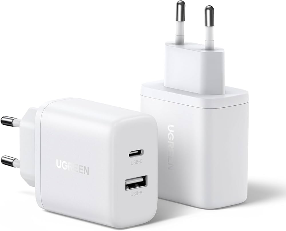 UGREEN X516 30W GaN Wall Charger 1x USB-A 1x USB-C White