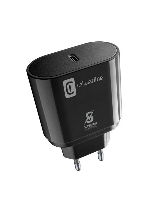 Cellularline Super Fast Charger 25W Samsung Black