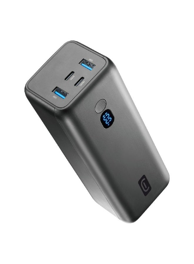 Cellularline MAXI Multi Device Powerbank 27000mAh 100W 4 Port Black