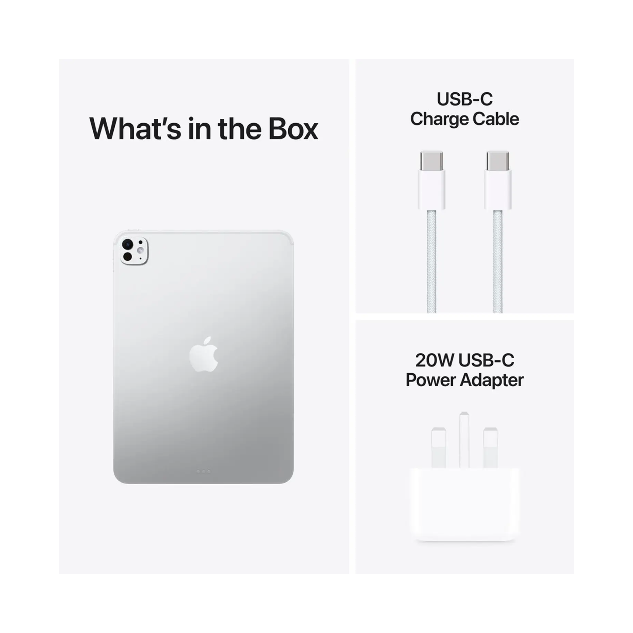 Apple iPad Pro 11 Inch M5 WiFi 256GB With Standard Glass - Silver