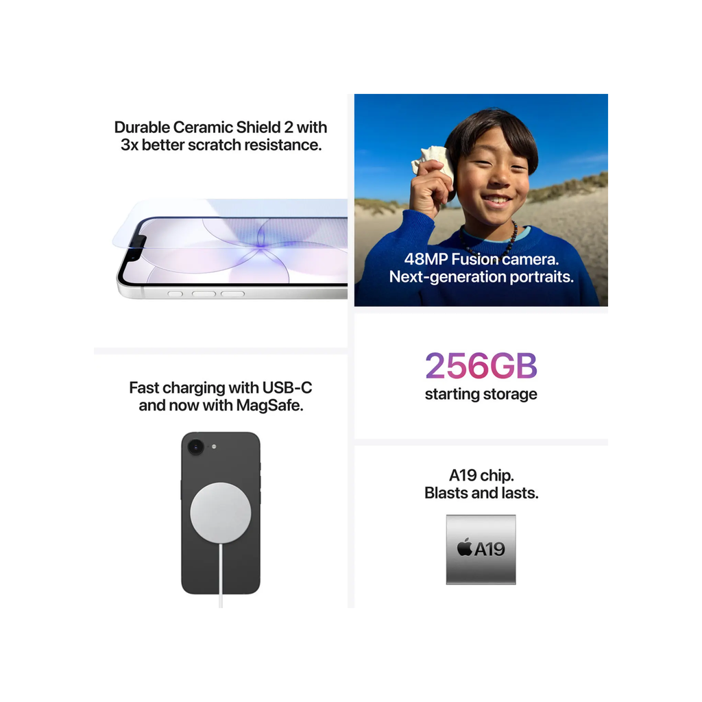 Apple iPhone 17e - 256GB - Soft Pink