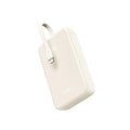 UGREEN PB505 Nexode 20000mAh 20W Power Bank With Built-in Cable White