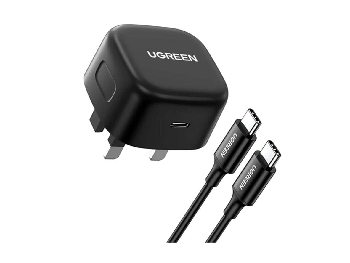 UGREEN PD 25W FAST CHARGER SET USB-C CABLE EU