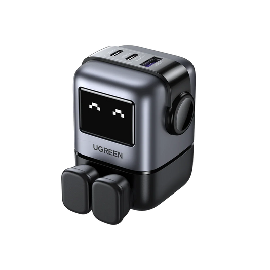UGREEN Fast Charger GaN 1USB-A&2USB-C 65W Black