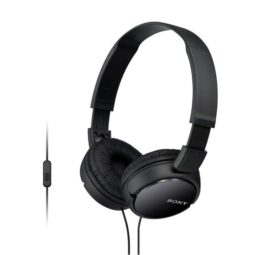 ZX Series Wired On-Ear Headphones without Mic - Black